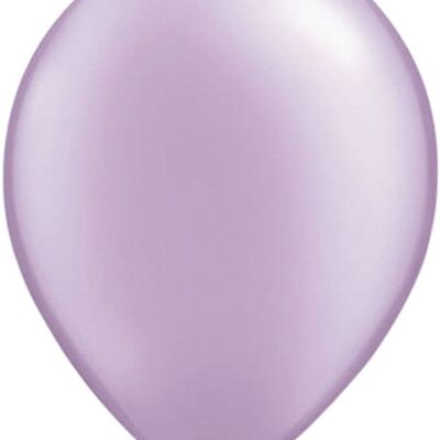 Lavender Purple Metallic Balloons - Pack of 10