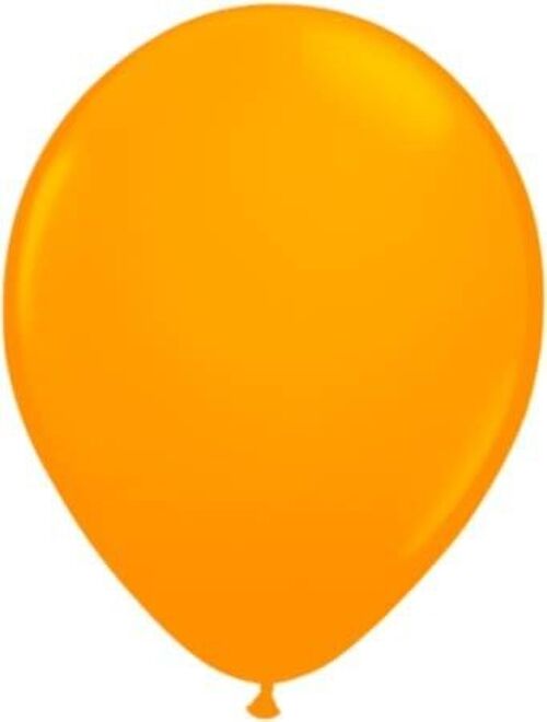 Oranje Neon Ballonnen 25cm - 8 stuks