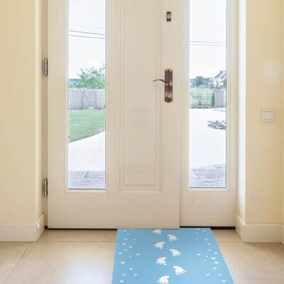 Baby Blue Birth Carpet - 2.5 meters