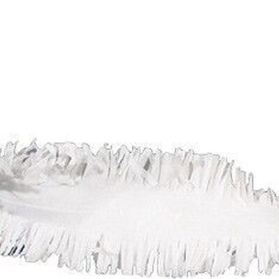 Witte Crepe Papier Slinger - 6 meter