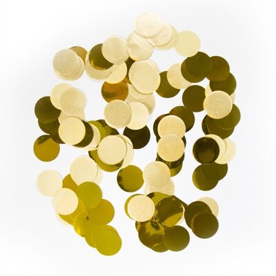 Gold Confetti Large - 14 grams