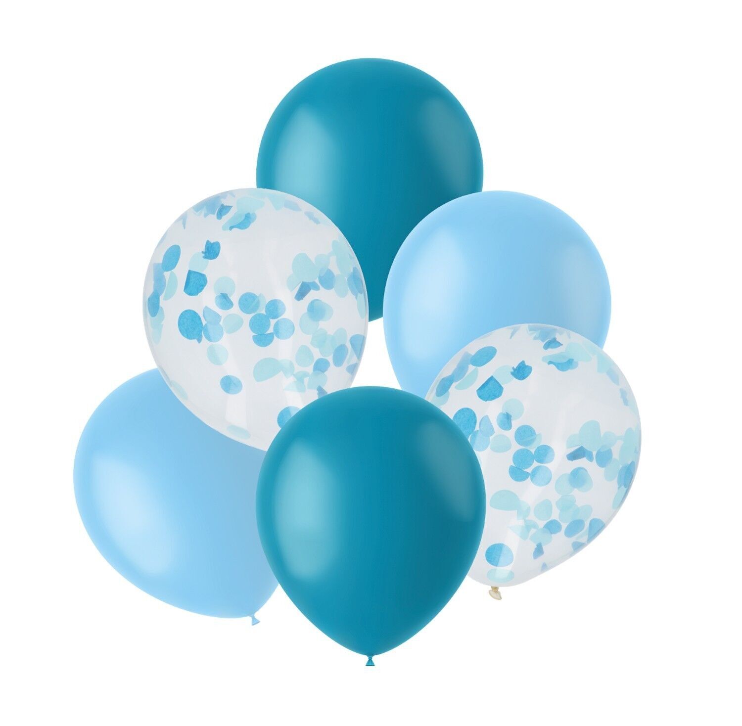 Palloncini Mix Blu 30cm - 6 pezzi