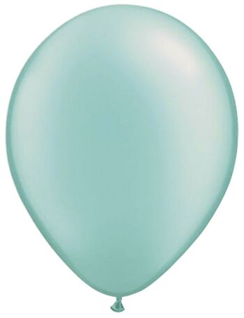 Ballons Turquoise 30cm 50 pièces 1