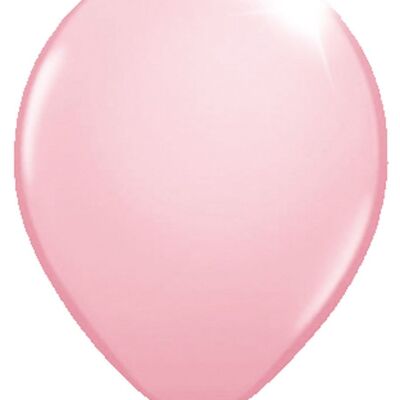 Ballons Métalliques Roses 30cm - 50 pièces