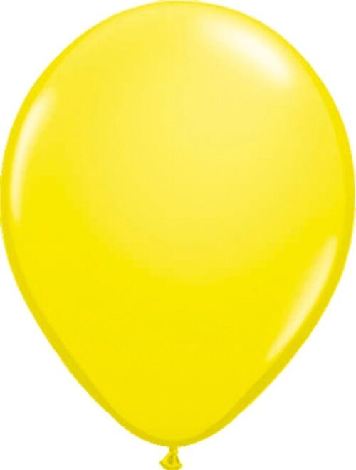 Gele Metallic Ballonnen 30cm 50 stuks