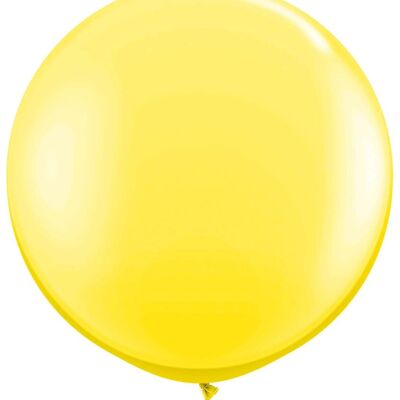 Ballon jaune XL - 90cm