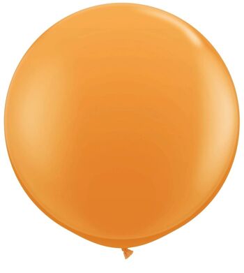 Ballon orange XL - 90cm 1