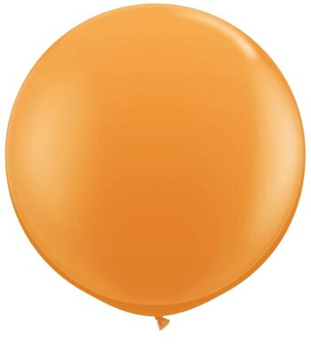 Ballon orange XL - 90cm 2