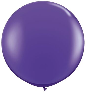 Ballon violet XL - 90cm 2