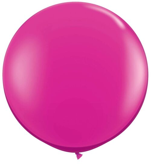 Magenta ballon XL - 90cm