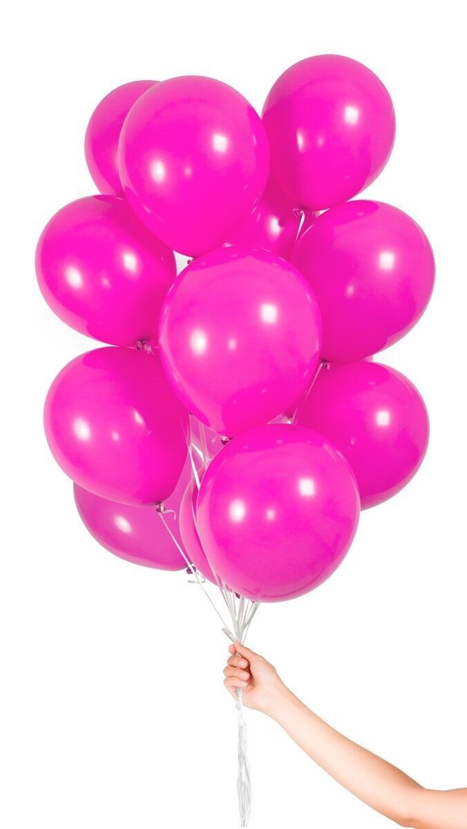 Palloncini Magenta con Nastro 23cm - 30 pezzi