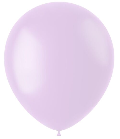 Ballonnen Powder Lilac Mat 33cm - 50 stuks