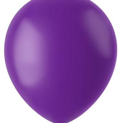 Ballons Orchidée Violet Mat 33cm - 50 pièces