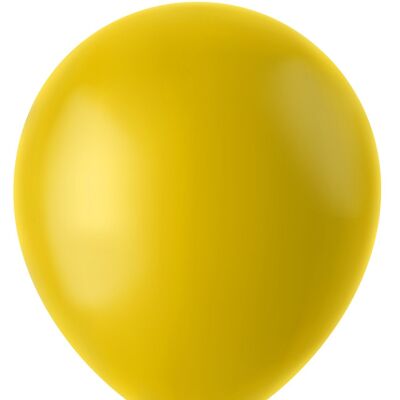 Ballonnen Tuscan Yellow Mat 33cm - 100 stuks