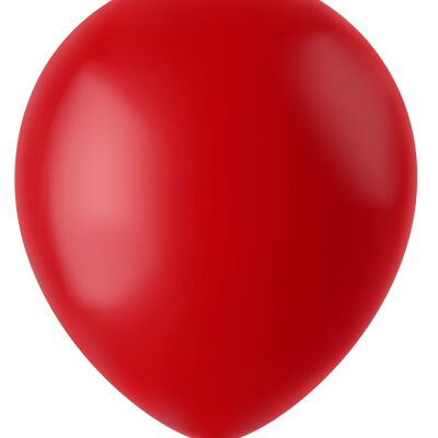 Ballonnen Ruby Red Mat 33cm - 100 stuks