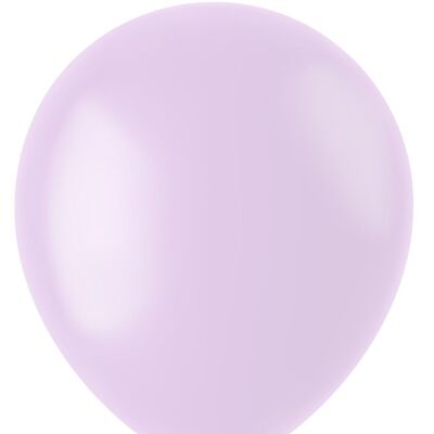 Ballonnen Powder Lilac Mat 33cm - 100 stuks