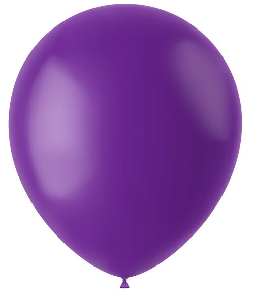 Ballonnen Orchid Purple Mat 33cm - 100 stuks