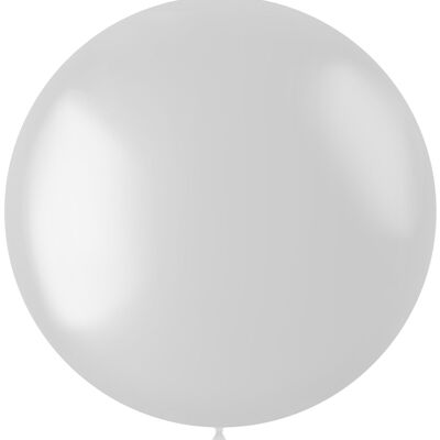 Ballon Coco Blanc Mat - 78 cm