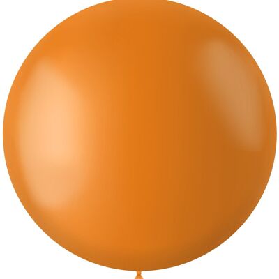 Balloon Tangerine Orange Matt - 78 cm