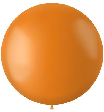 Ballon Mandarine Orange Mat - 78 cm 2