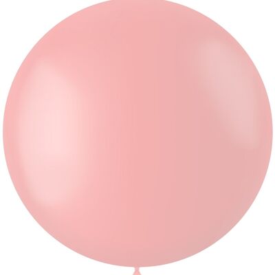 Ballon Rose Poudré Mat - 78 cm