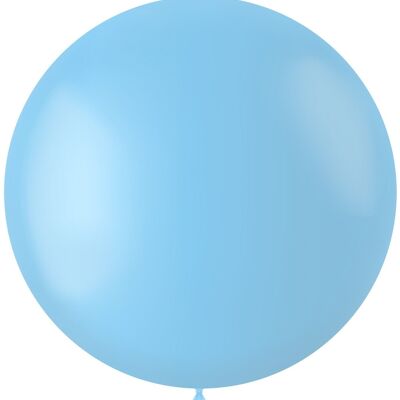 Ballon Poudre Bleu Mat - 78 cm