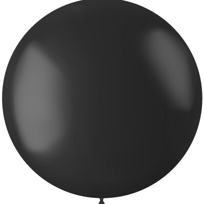 Ballon Minuit Noir Mat - 78 cm