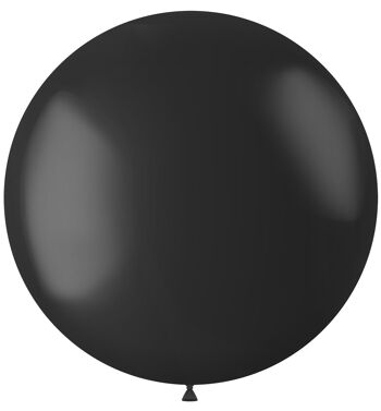 Ballon Minuit Noir Mat - 78 cm 1