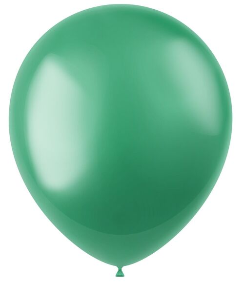 Ballonnen Radiant Regal Green Metallic 33cm - 50 stuks