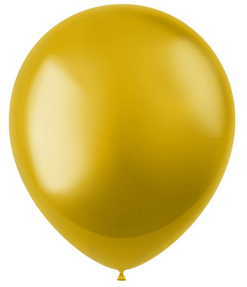 Ballonnen Stardust Gold Metallic 33cm - 50 stuks