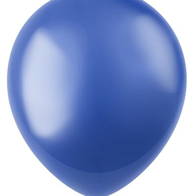 Ballonnen Radiant Royal Blue Metallic 33cm - 100 stuks