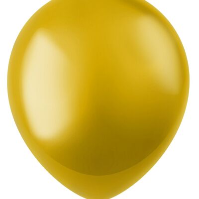 Globos Stardust Dorado Metalizado 33cm - 100 piezas