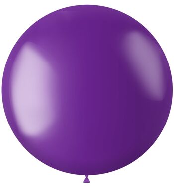 Ballon XL Radiant Violet Violet Métallisé - 78 cm 1