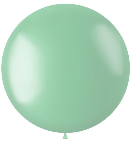 Ballon XL Radiant Minty Green Metallic - 78 cm
