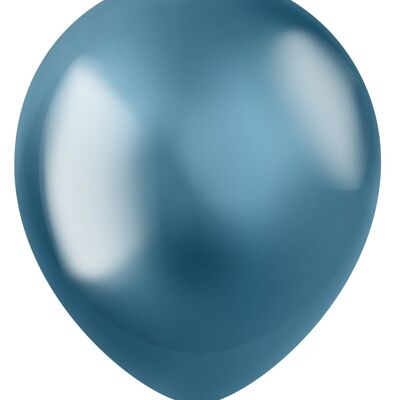 Ballons Bleu Intense 33cm - 50 pièces