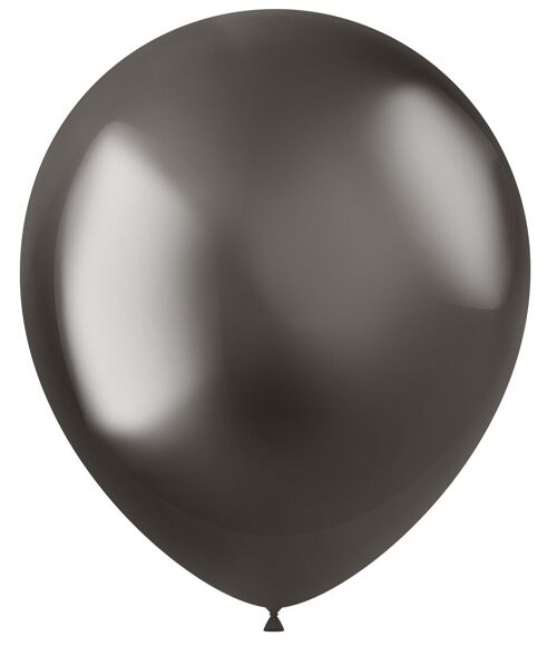 Ballonnen Intense Grey 33cm - 50 stuks
