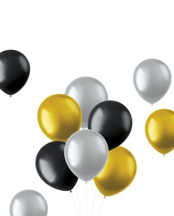 Ballons Rich Metallics 33cm - 100 pièces 1