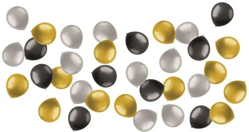 Mini Ballonnen Rich Metallics 13cm - 50 stuks