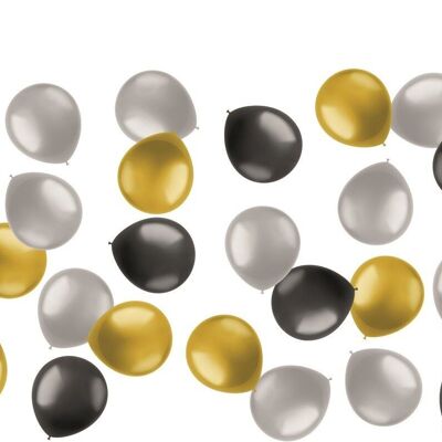 Mini Ballonnen Rich Metallics 13cm - 50 stuks