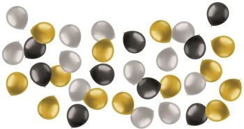 Mini Ballons Rich Metallics 13cm - 50 pièces 1