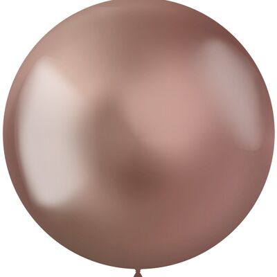 Ballons Or Rose Intense 48cm - 5 pièces