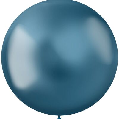 Ballons Bleu Intense 48cm - 5 pièces