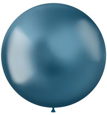 Ballons Bleu Intense 48cm - 5 pièces 1