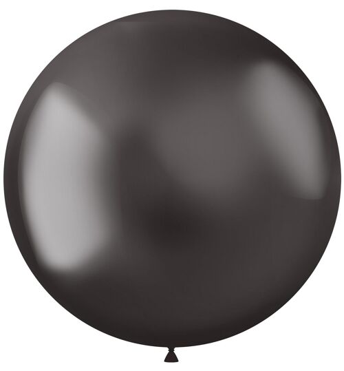 Ballonnen Intense Grey 48cm - 5 stuks