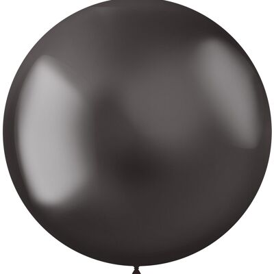 Ballonnen Intense Grey 48cm - 5 stuks