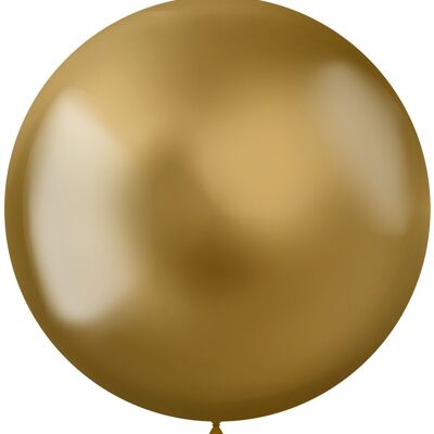 Globos Oro Intenso 48cm - 5 piezas