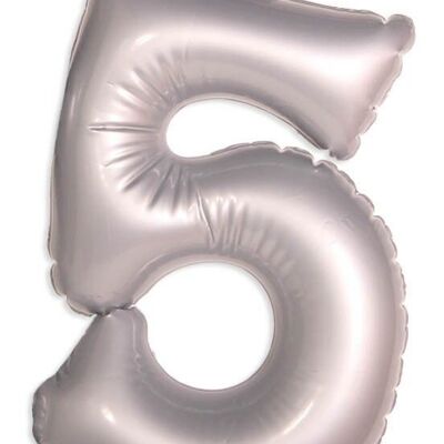 Inflate Number 5 Silver