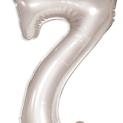 Inflate Number 7 Silver