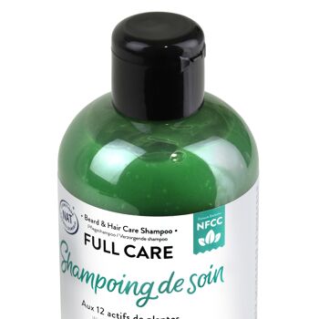 FULL CARE - Shampoing de Soin Barbe & Cheveux pour Hommes 2