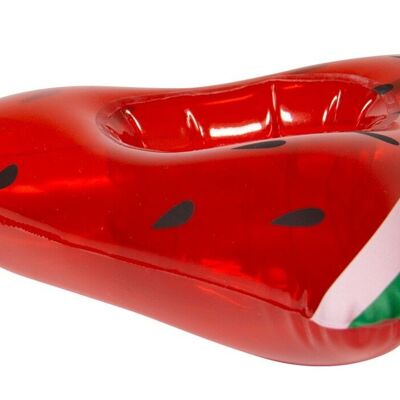 Inflatable Cup Holder Watermelon Slice - 17x19cm